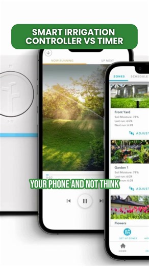 Smart Irrigation Controller vs Timer Here’s the simple breakdown: Choose a basic timer if: ㅤ• You’re on a tight budget ㅤ• You don’t mind adjusting it seasonally ㅤ• You track rainfall yourself ㅤ• You’re hands-on with your lawn For the right homeowner, it works. Choose a smart controller if: ㅤ• You want set-it-and-forget-it efficiency ㅤ• You travel often ㅤ• Turf health is a priority ㅤ• You want to reduce water waste ㅤ• You prefer managing it from your phone There’s no “wrong” option. But there is 