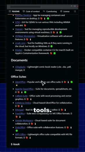 Awesome Free Apps is a curated list of free software for PC and mobile