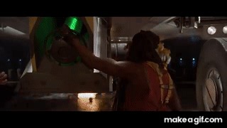 The Fifth Element (1997) | Takeoff Scene [1080p] on Make a GIF