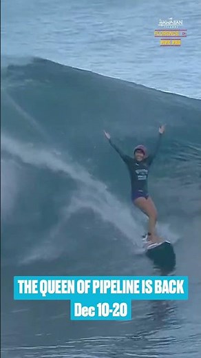 the last person you want to draw when Pipe is ON! Moana Jones Wong is back for the Florence Pipe Pro