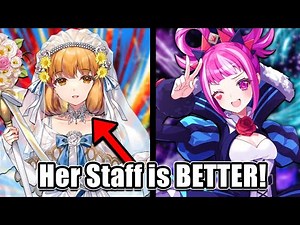 NEW Best Inheritable Staff! Bride Lana Builds + Analysis! [Fire Emblem Heroes]