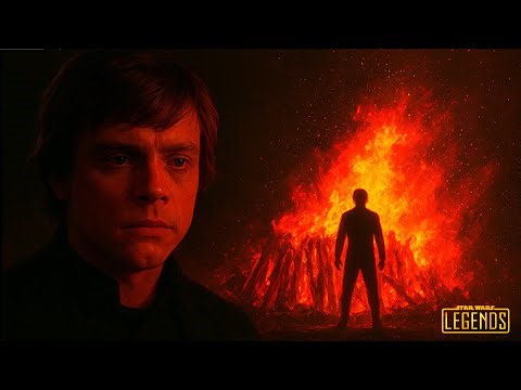 Why Luke Was ALONE At Anakin’s Funeral.