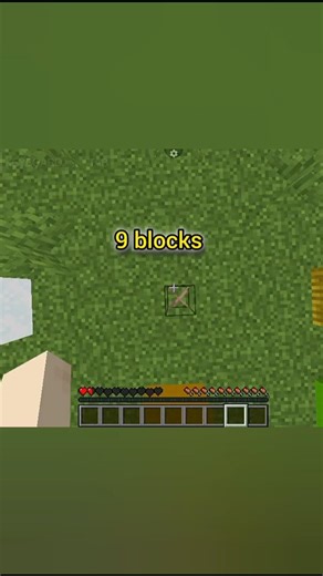 Minecraft how many blocks high die | #shorts