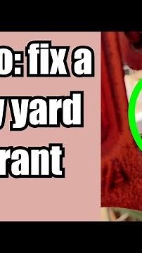HOW TO: fix a leaky yard hydrant #y34 #yardhydrant #iowa #woodford