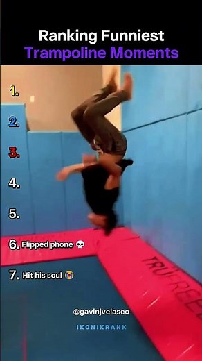Ranking Funniest Trampoline Moments 😂
