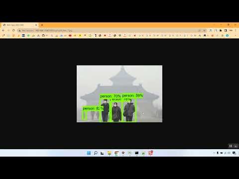 Object Detection Weather Flask App in Python Projects
