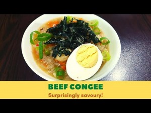Beef Congee