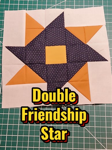 Friendship Star Quilt Block Tutorial