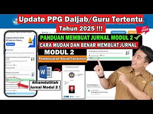 PPG 2025 !!! EASY & CORRECT WAY TO MAKE A MODULE 2 JOURNAL !!! EXAMPLE TEMPLATE AND VALIDATE JOUR...