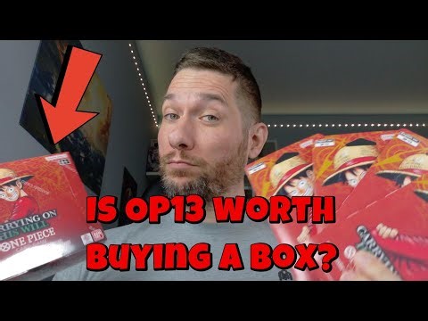 Unboxing One Piece TCG OP-13 Booster Box | Epic Pulls & Rare Cards Revealed!
