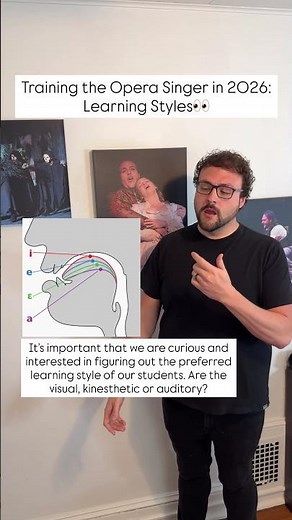 Opera Singers & Learning Styles #voicelessons #operasinger