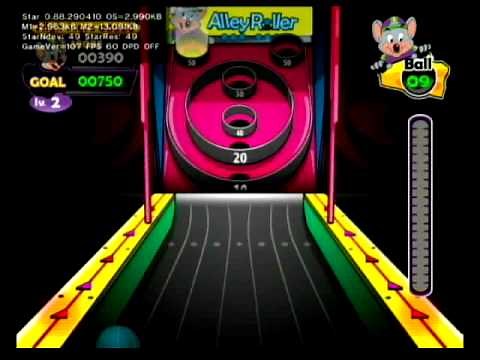 Chuck E. Cheese's Party Games - Alley Roller