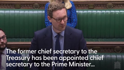 Rising star Darren Jones named chief secretary to PM in Downing Street shake-up