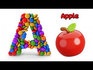 Learn ABC Phonics Song - A for APPLE a a Apple - ABC Songs , Baby Song , ABCD , Nursery Rhymes