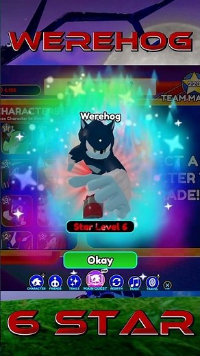 Sonic Speed Simulator - Unlocked 6 Star Werehog (Roblox)