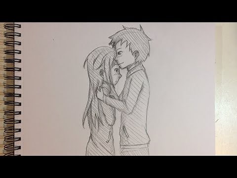 How to Draw Anime Couple Kissing [No Timelapse]
