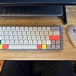 XVX Low Profile White Keycaps, Dye-Sub PBT Keycaps, Bow Key caps Compatiability for 60% 75% 80% 85% 100% MX Switches Mechanical Keyboard