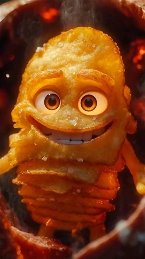 Crispy Chips #animation #cartoonshorts