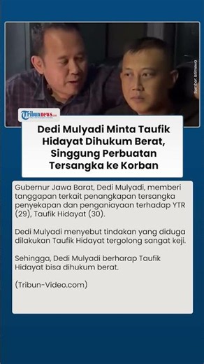 Dedi Mulyadi Desak Hukuman Berat untuk Taufik Hidayat, Kasus Penyekapan Jadi Sorotan