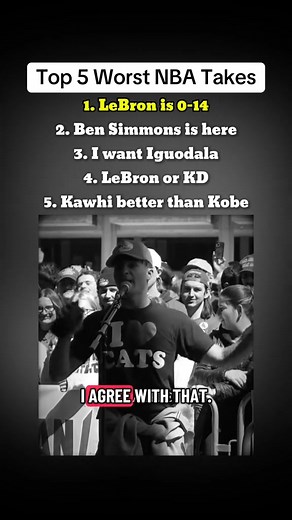 Top 5 Worst NBA Takes Of All Time 😭😳 #nba #basketball | NPC A