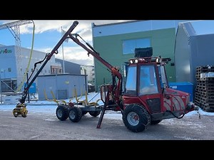 Köp Skotare Kranman Bison 8000 6WD Hydrostatic på Klaravik