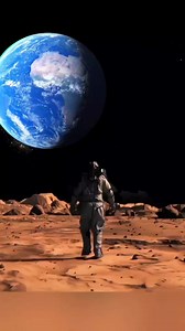 Planet Earth seen from the Moon 🌎🌍 #space #SpaceX #earth #NASA #moon | Nighttime.Adventures