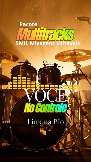 Multitracks: Toque com Click, Desenvolva seu Tempo, Groove e Consistência Rítmica