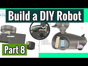 🤖 DIY Autonomous Mobile Robot Series - Part 8: Designing with Fusion 360 | Positioning components