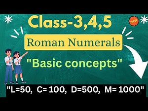 How to learn Roman Numerals. Roman Numerals Rules.#mathforkids#worksheets.