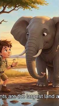 Amazing Elephant Life — A Funny Educational Cartoon! #cartoonvideo