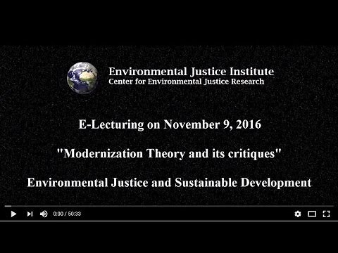Modernization Theory and its critiques