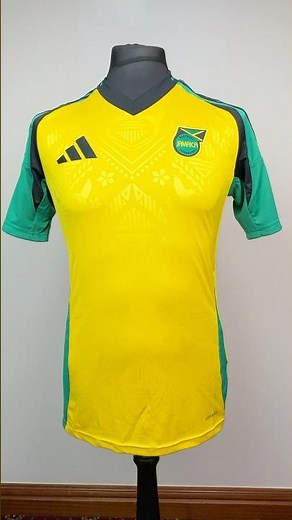 🇯🇲 Jamaica 2024 Home Shirt by Adidas #RaggaeBoyz #Jamacia #footballjerseys #marksjerseys #Football