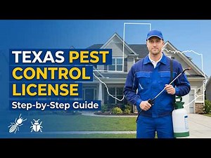 How to Get Pest Control Contactor License in Texas