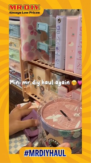 Weekend shopping? Visit your nearest MR. DIY store and discover hidden treasures that you won’t be able to resist! 🧸 Video by: @alexalilexikpopsprks ⏰ https://bit.ly/MRDIY-Schedule 🗺 https://bit.ly/MRDIY-StoreLocator #MRDIYPH #AlwaysLowPrices #AlwaysFunforEveryone #MeronDIYan | MR DIY