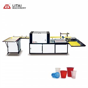 [Hot Item] Low Cost Automatic Cup Rim Rolling Machine, Plastic Cup Rim Curling Machine