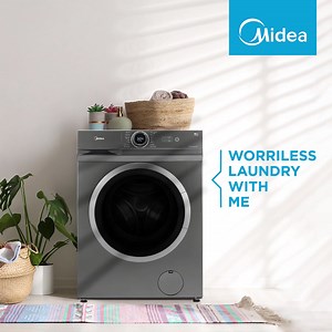 Make everyday trouble-free with #Midea Front Load #WashingMachines. The 90 degree hot wash feature smoothly cleans & removes germs or dust mites, giving you a hygienic and healthy laundry time. It comes with a Lunar dial which has an integrated display & dial function to give you a seamless user experience and an easy wash everytime. #MakeYourselfAtHome and cherish the moments with your family, while we take care of the rest! Explore attractive deals and offers on our products, visit: https://ww