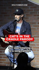 2M views · 34K reactions | Enjoy this far less depressing version of Cat's In The Cradle! (I'm sure my version is much more accurate to real life.) Also, be sure to check out my new comedy special "Four Stories" on October 2nd, for FREE on YouTube! And come catch me live here: Sept. 26-28 - Winnipeg, MB Oct. 4-5 - Lexington, KY Oct. 10 - Bozemant, MT Oct. 11-12 - Salt Lake City, UT #comedy #standupcomedy #songparody #funnyvideos | Josh Wolf | Facebook