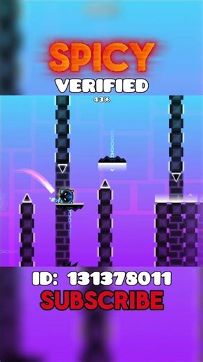 SPICY - VERIFIED | Geometry Dash 2.2 #shorts