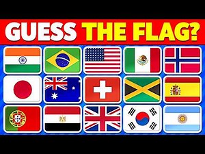 Guess The Country By The Flag 🚩 | Ultimate Quiz Challenge!