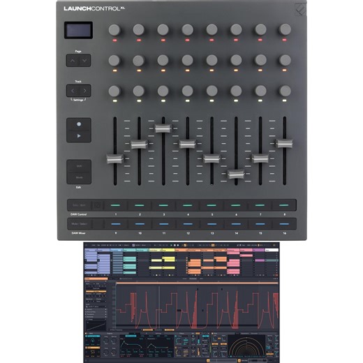 Novation Launch Control XL 3 MIDI Control Surface with Ableton Live 12 Standard