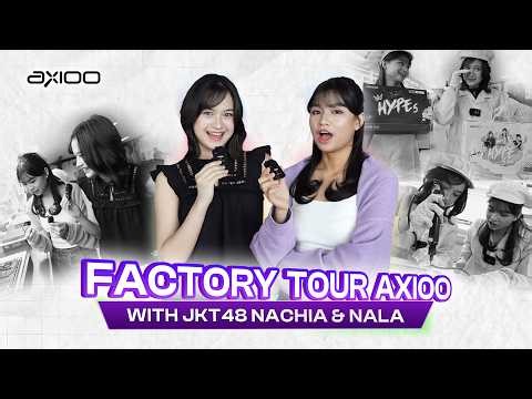 Nachia & Nala JKT48 Masuk Pabrik Laptop Axioo?! | Day 1 Intern di Axioo