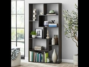 Mainstays Modern 8-Cube Bookcase Guided Assembly