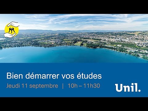 Bien démarrer vos études
