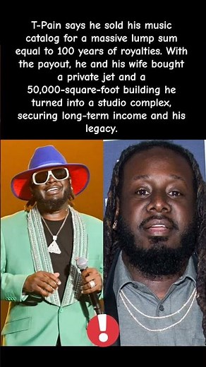 T-Pain bought a PRIVATE JET the SAME DAY he sold his music catalog! The bag was TOO BIG! #tpain