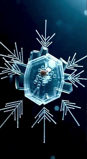 How a Snowflake Is Born ❄️ | A Journey Through Science