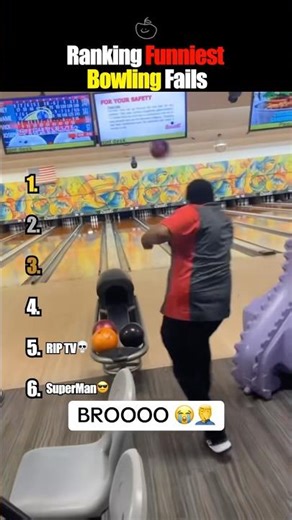 Ranking Funniest Bowling Fails 🍅