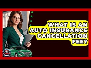 What Is An Auto Insurance Cancellation Fee? - Auto Coverage Explained