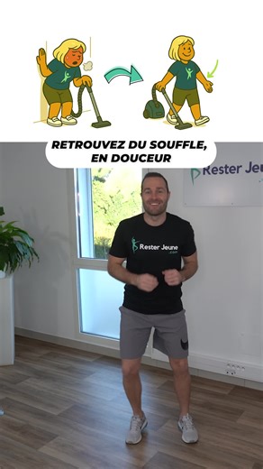 Aujourd'hui, voici des mouvements simples pour : 1️⃣ retrouver du souffle progressivement, 2️⃣ renforcer votre cœur en douceur, 3️⃣ reprendre confiance en vos capacités, pas à pas. Quand on manque d'air, tout devient plus difficile… mais quelques minutes suffisent pour que ça change. 💨 Dans le programme gratuit que je vous offre, vous trouverez : 🔸 21 jours d'exercices ciblés pour améliorer votre souffle & votre endurance 🔸 des séances express simples à suivre 🔸 des conseils pour progresser 