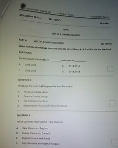 GR 11 HISTORY MODULE 3 A3Page 5 of 22 pageASSESSMENT TASK 1A... | Filo