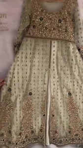 3.5K views · 50 reactions | Our Latest Design Pure Handmade Work Long Open Frok With Dupatta And Trouser Available At Wholesale Price ❣️ Inbox Or WhatsApp For Price And Details  +923020871194 WhatsApp  We Provide Free Deliveries All Over Pakistan And Do Shipments Worldwide ❣️ Note: Colour And Fabric Can Be Customised According To Demand ❣️ Kindly Like And Share Our Page ♥️ | Boutique Designers | Facebook